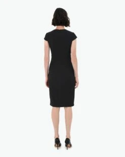 Melani Pencil Dress -Hard With Style 20dr589blk 5 12339 cm