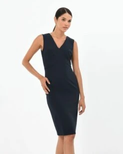 Blake Sleeveless Dress 11 Blake Sleeveless Dress -Hard With Style 21dr667nav 4 11493