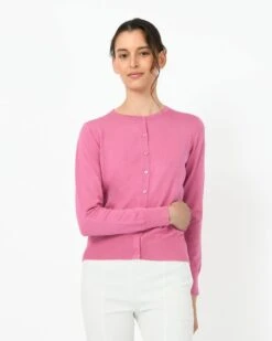 Joyce Knit Cardigan -Hard With Style 21k506pnk 3 8517 cm