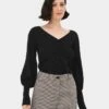 Sierra Balloon Sleeve Knit 1 Sierra Balloon Sleeve Knit -Hard With Style 21k580blk 1 8639 cm