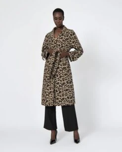Georgia Leopard Print Duster