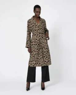 Georgia Leopard Print Duster -Hard With Style 22c096leo 3 4991 cm 3