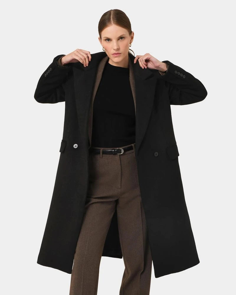 Dakota Wool Double Breasted Coat 4 Dakota Wool Double Breasted Coat - Image 2