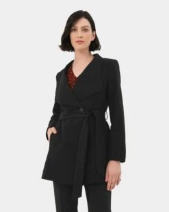Dawn Wrap Short Coat