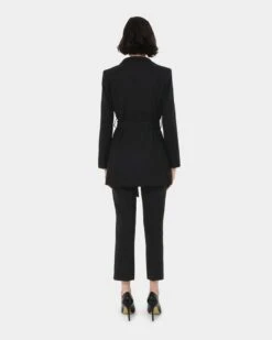 Dawn Wrap Short Coat -Hard With Style 22c336blk 5 8244 cm