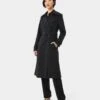 Clarke Cotton Blended Coat 1 Clarke Cotton Blended Coat -Hard With Style 22c945blk 1 12662 cm