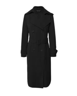 Clarke Cotton Blended Coat -Hard With Style 22c945blk ghost cm