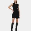 Polina Sleeveless Dress 2 Polina Sleeveless Dress -Hard With Style 22dr031blk 231358 1 cm 1 8