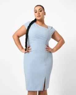 Kenzie 2 Asymmetric Dress 13 Kenzie 2 Asymmetric Dress -Hard With Style 22dr032sbl 2 7906 cm