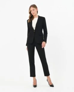 Ester Lapel Single Blazer -Hard With Style 22jk952blk 5 085 cm