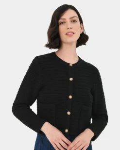 Hard With Style 7 Hollis Textured Cardigan