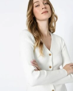 Sonora Rib-Knit Cardigan