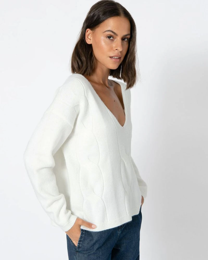 Daria V-Neck Sweater 3 Daria V-Neck Sweater