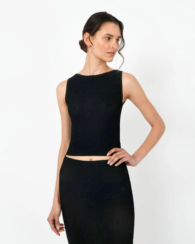 Royce Crop Knit Top 5 Royce Crop Knit Top - Image 3