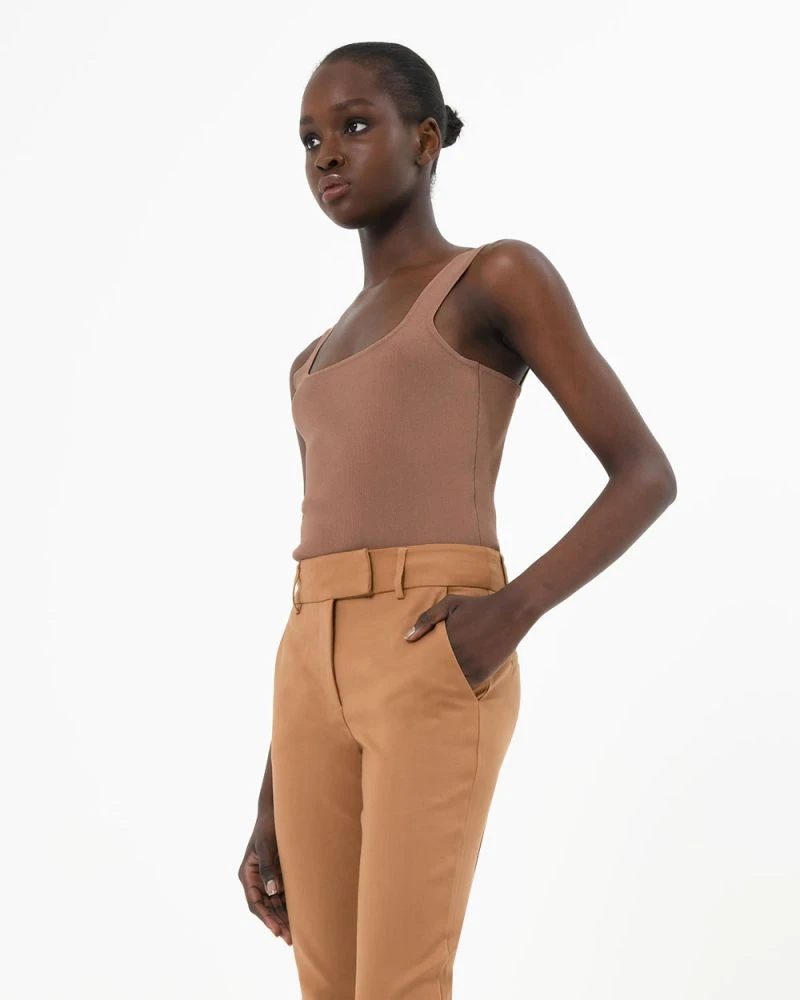 Miami Cropped Sleeveless Knit Top 5 Miami Cropped Sleeveless Knit Top - Image 3