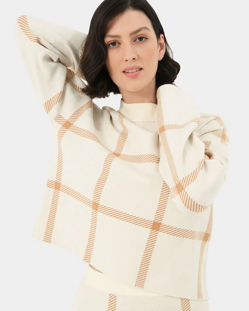 Evia Mock Neck Knit Jumper 3 Evia Mock Neck Knit Jumper