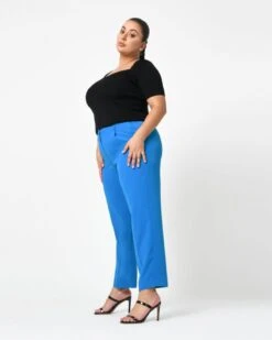 Sapphire High Rise Trousers 14 Sapphire High Rise Trousers -Hard With Style 22p646ebl 5 8031 cm