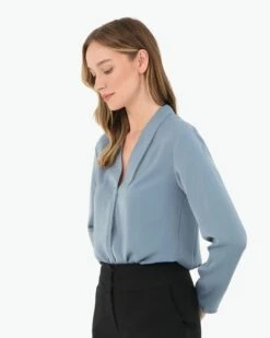 Lilian 2 Long Sleeve Blouse 9 Lilian 2 Long Sleeve Blouse -Hard With Style 22t295cdl 3 12084 cm