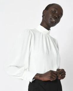 Evalina High Neck Blouse