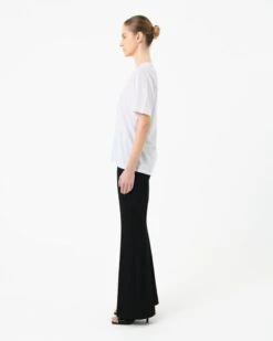 Brussels Linen V-Neck Tee -Hard With Style 22t693ivo 3 9088 cm