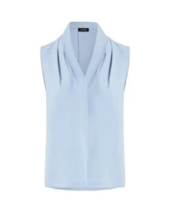 Alivia 2 V-Neck Top -Hard With Style 22t810sbl ghost cm