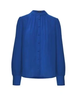 Amalfi Gathered Neck Blouse 13 Amalfi Gathered Neck Blouse -Hard With Style 22t903tbl ghost cm