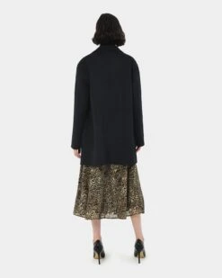 Collins Handmade Wool Short Coat -Hard With Style 23c006blk 5 8365 cm 1