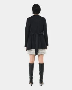 Aileen Double Breasted Short Coat 10 Aileen Double Breasted Short Coat -Hard With Style 23c175blk dsc 9682 cm