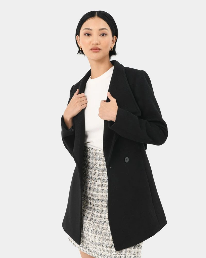 Aileen Double Breasted Short Coat 4 Aileen Double Breasted Short Coat - Image 2
