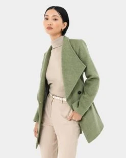 Aileen Double Breasted Short Coat 11 Aileen Double Breasted Short Coat -Hard With Style 23c175dsa 2 0294 cm