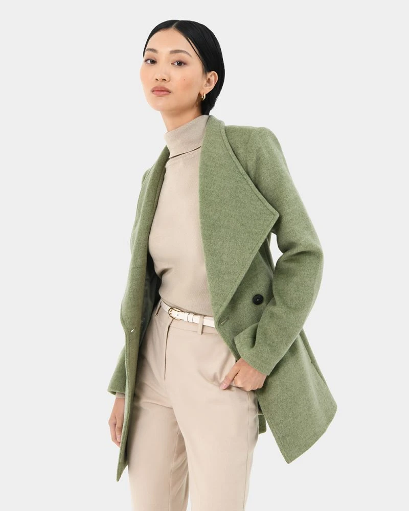 Aileen Double Breasted Short Coat 5 Aileen Double Breasted Short Coat - Image 3