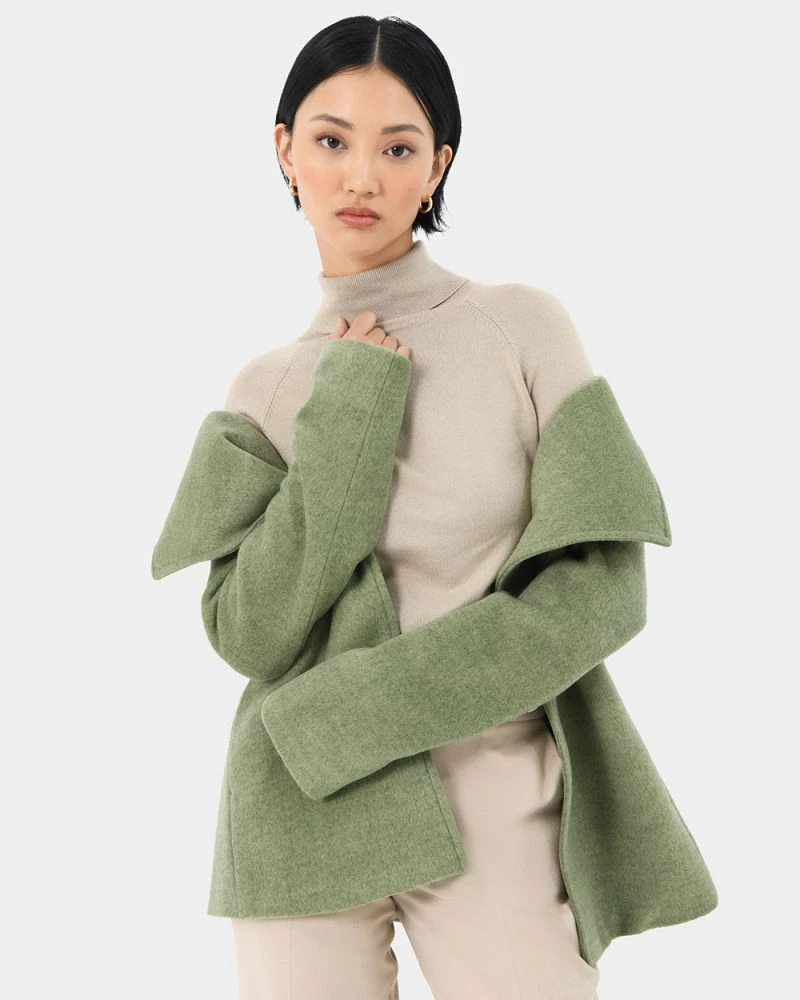 Aileen Double Breasted Short Coat 7 Aileen Double Breasted Short Coat - Image 5