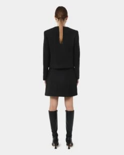 Zahra Boucle Yarn Jacket -Hard With Style 23jk044blk 5 0331 cm