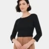 Tassie Round Neck Knit -Hard With Style 23k069blk 1 12516 cm