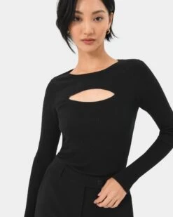 Maryam Cut Out Knit Top
