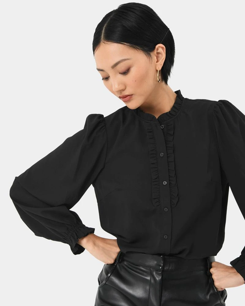 Emilie Ruffle Long Sleeve Blouse 3 Emilie Ruffle Long Sleeve Blouse