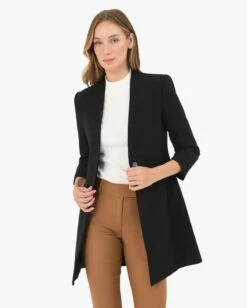 Chanelle Collarless Coat