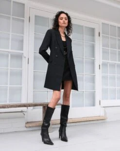 Prague Double Breasted Tailored Dress 12 Prague Double Breasted Tailored Dress -Hard With Style tahlia back to work48782